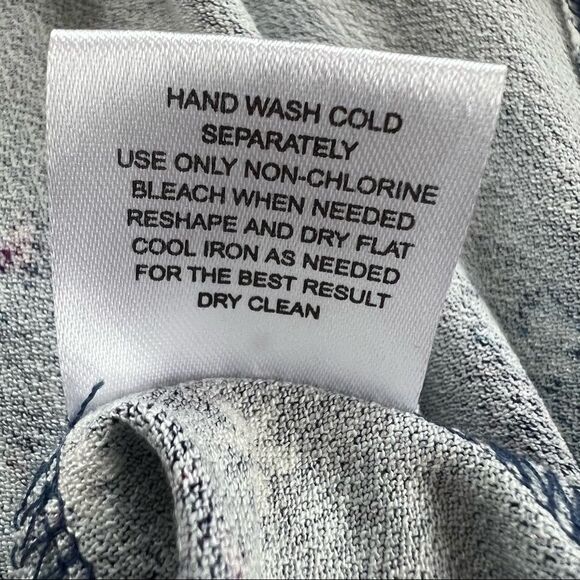 Pink Republic Blue Magenta Floral Crop Spaghetti Strap Cami Tank Size S - Picture 6 of 13